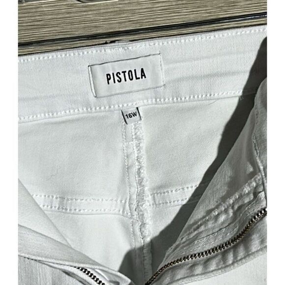 Pistola white denim short size 16 - Picture 3 of 6